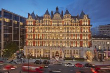 Mandarin Oriental Hyde Park, London - at night